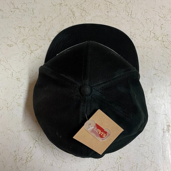 LEVI'S ONE SIZE BLACK BASEBALL CAP - Picture 4 of 6